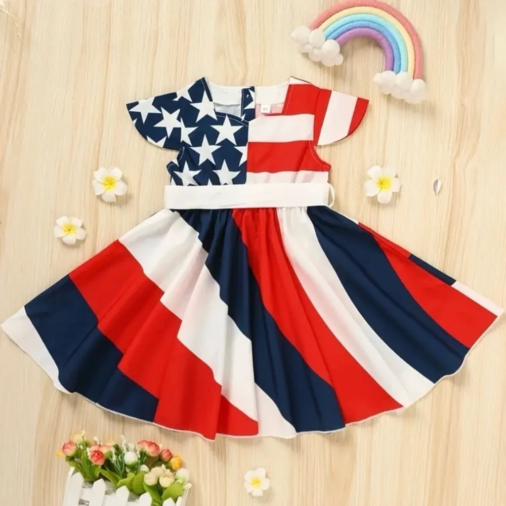 July 4th Girl Dress 4 year old NWT